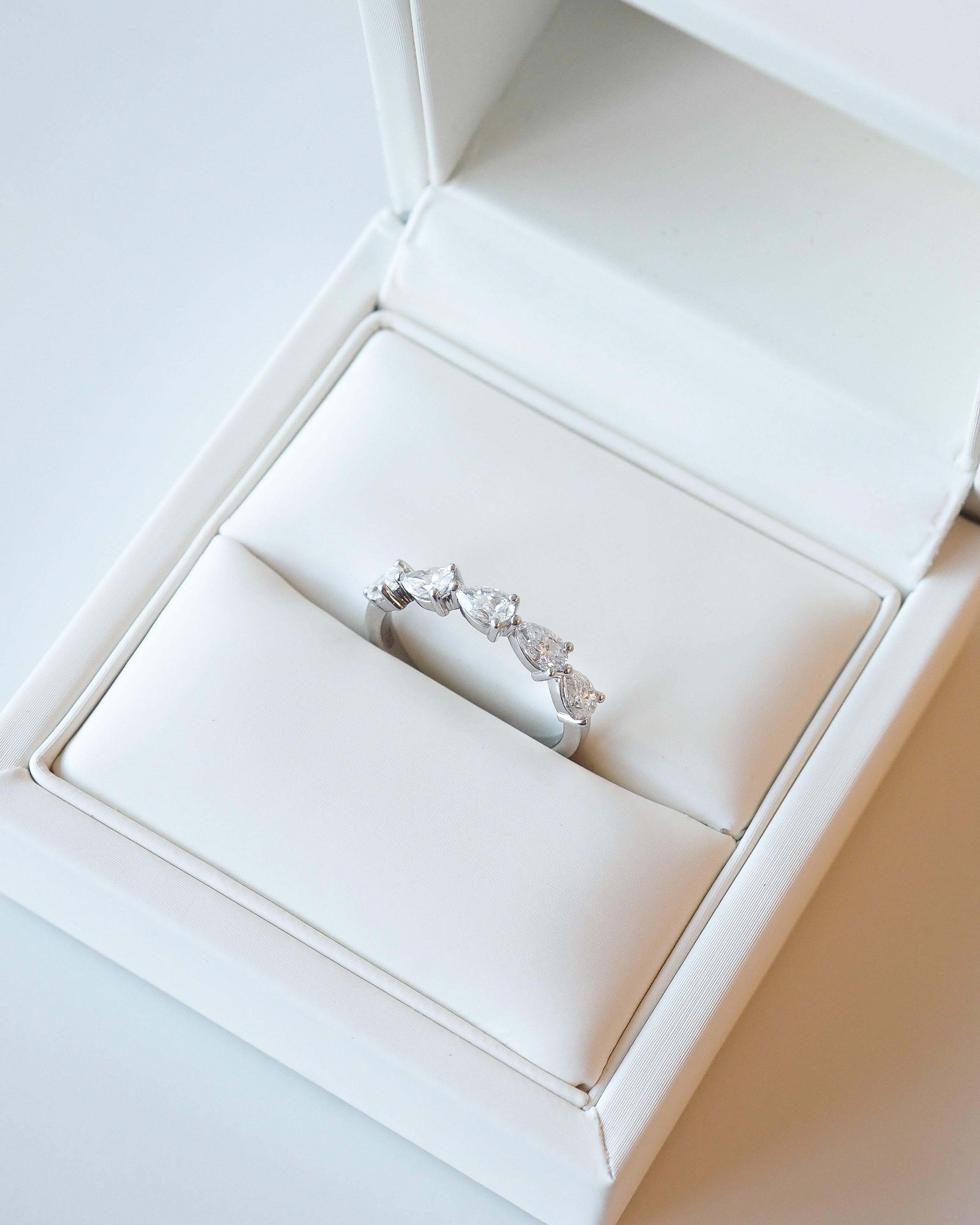 Ellery Ring | Archive Pear Diamond Wedding Ring