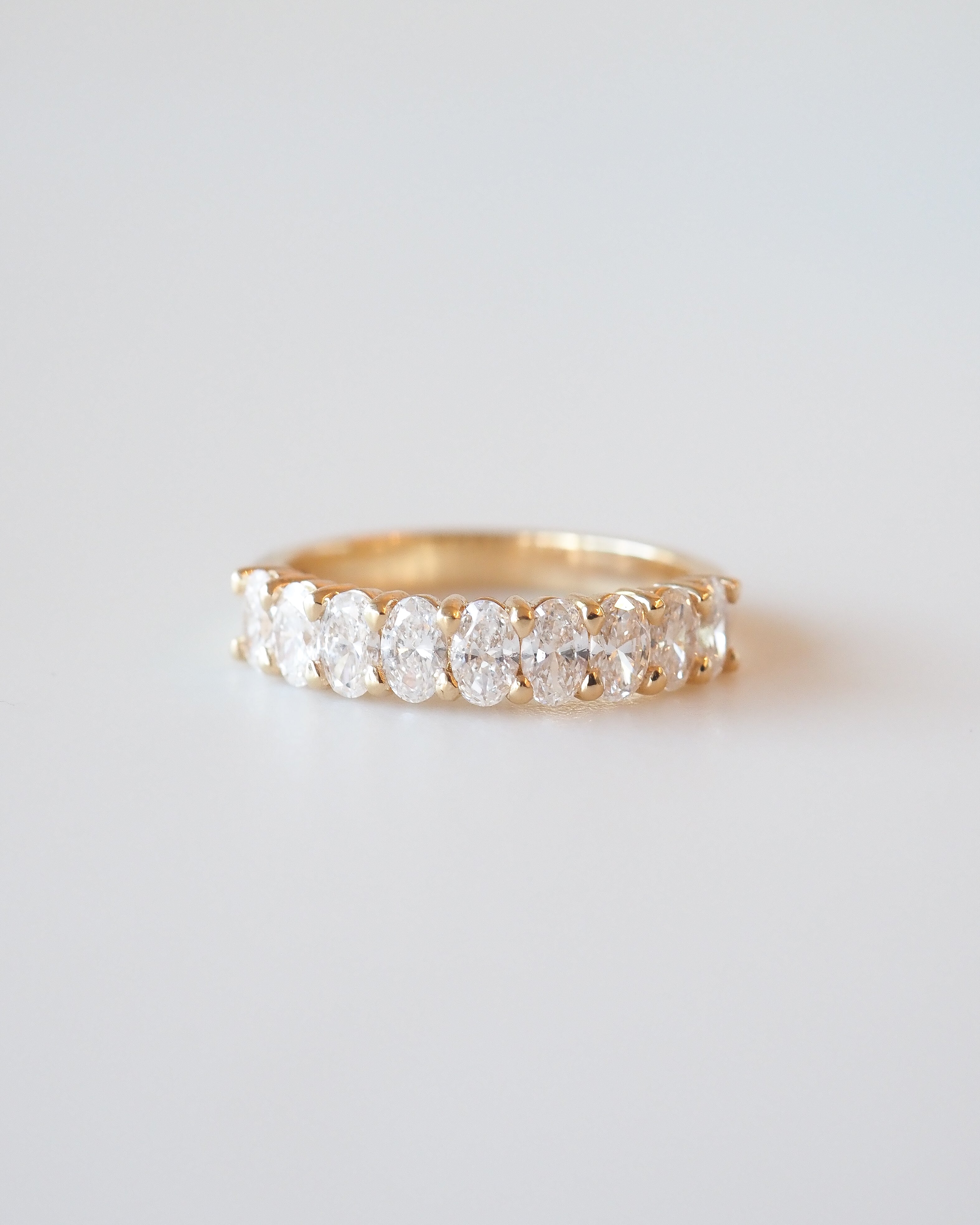 Camille | Archive Oval Diamond Wedding Ring