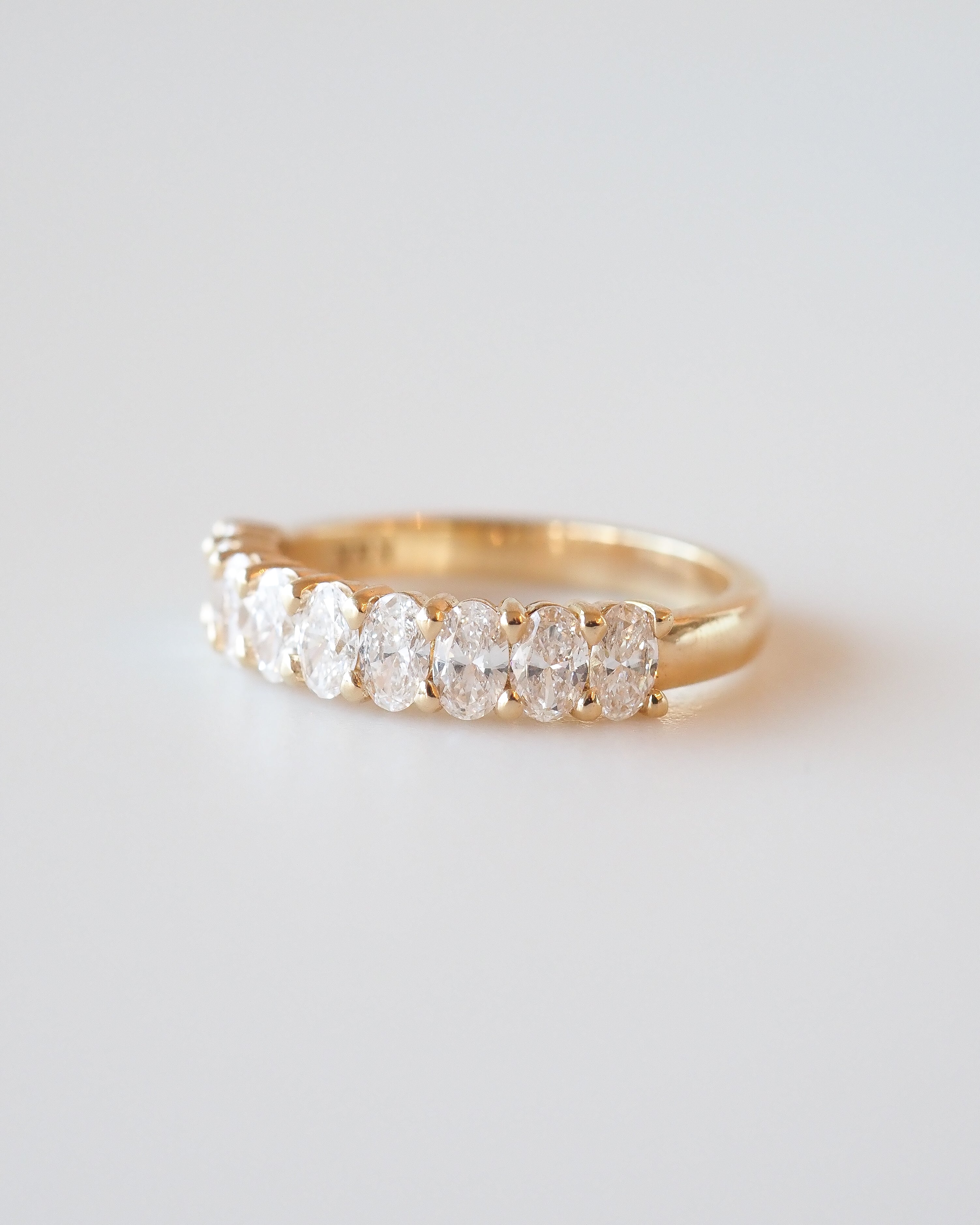Camille | Archive Oval Diamond Wedding Ring