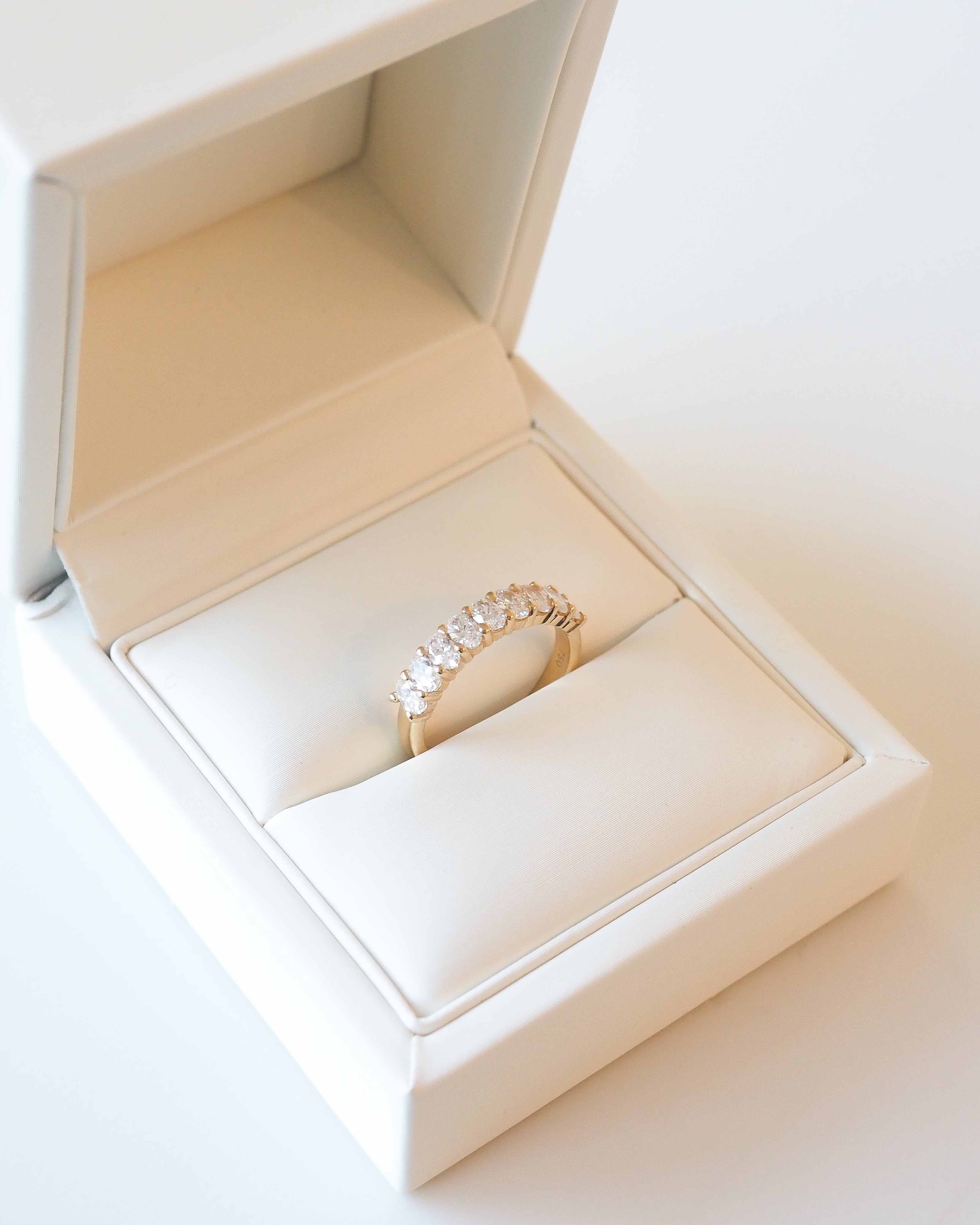 Camille | Archive Oval Diamond Wedding Ring
