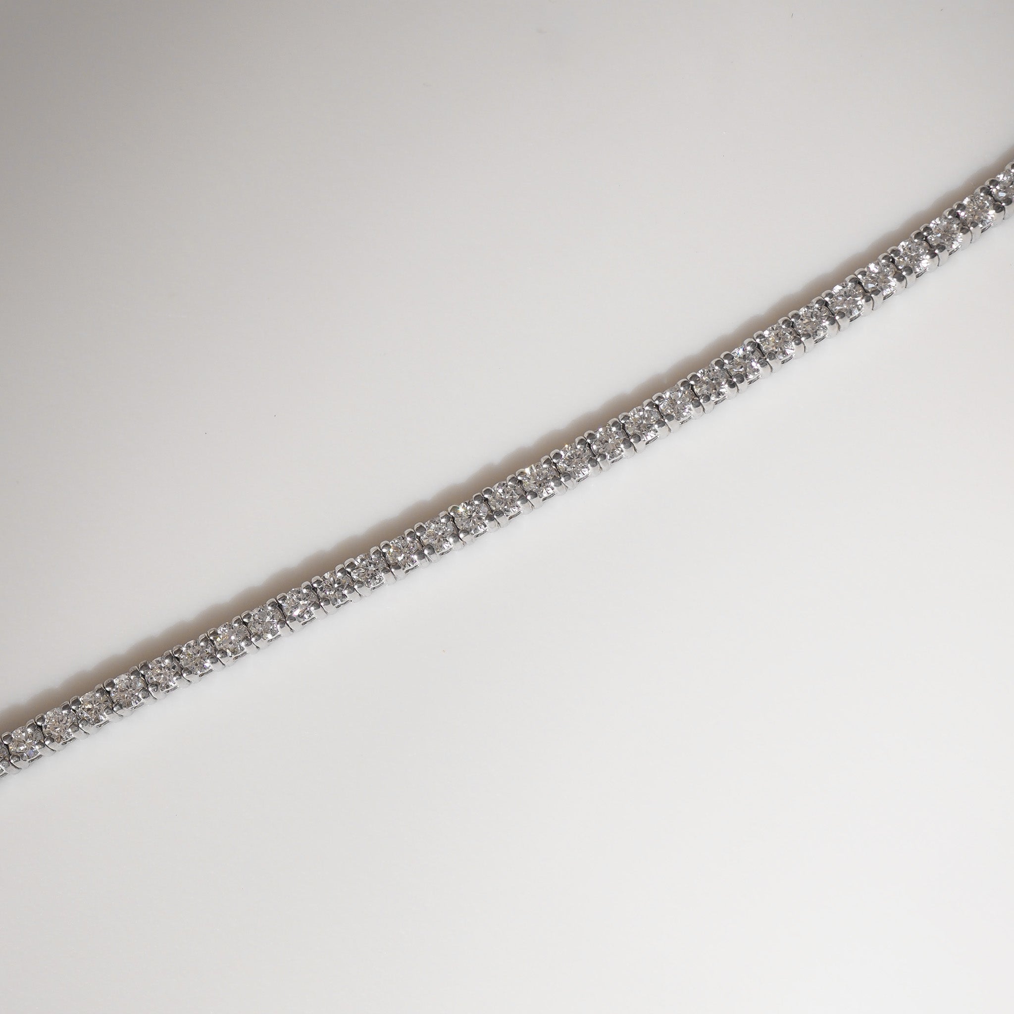 Tennis Necklace | 6.7ct Round Lab-Grown Diamond Necklace