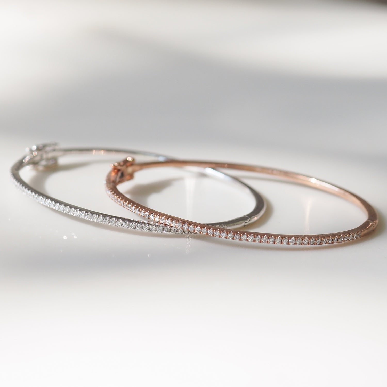 Classic Diamond Bangle | Archive Lab-Grown Diamond Pavé Bangle