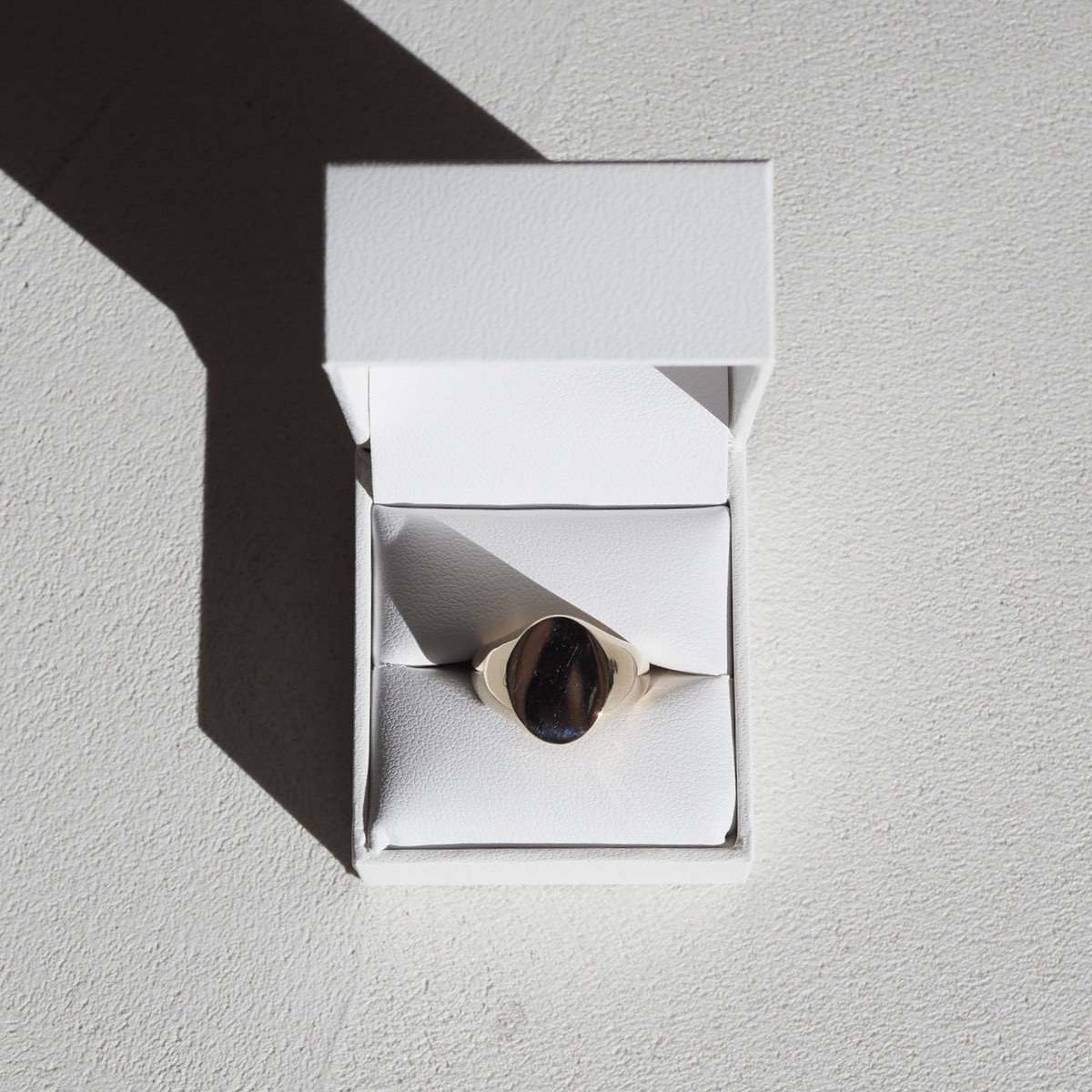 Oval Signet Ring in 9ct Solid Gold