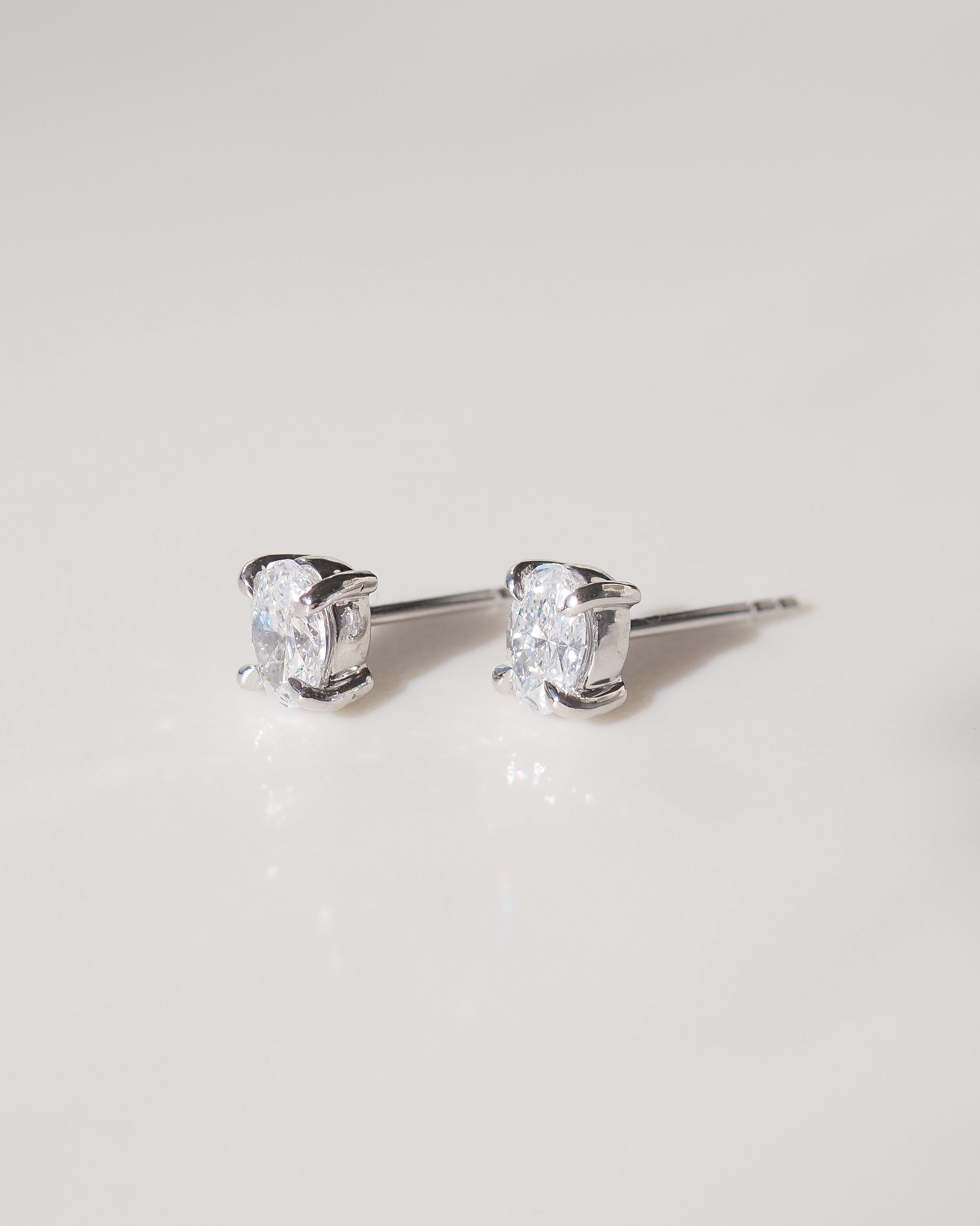 Oval Studs | Archive 0.64ct Earrings