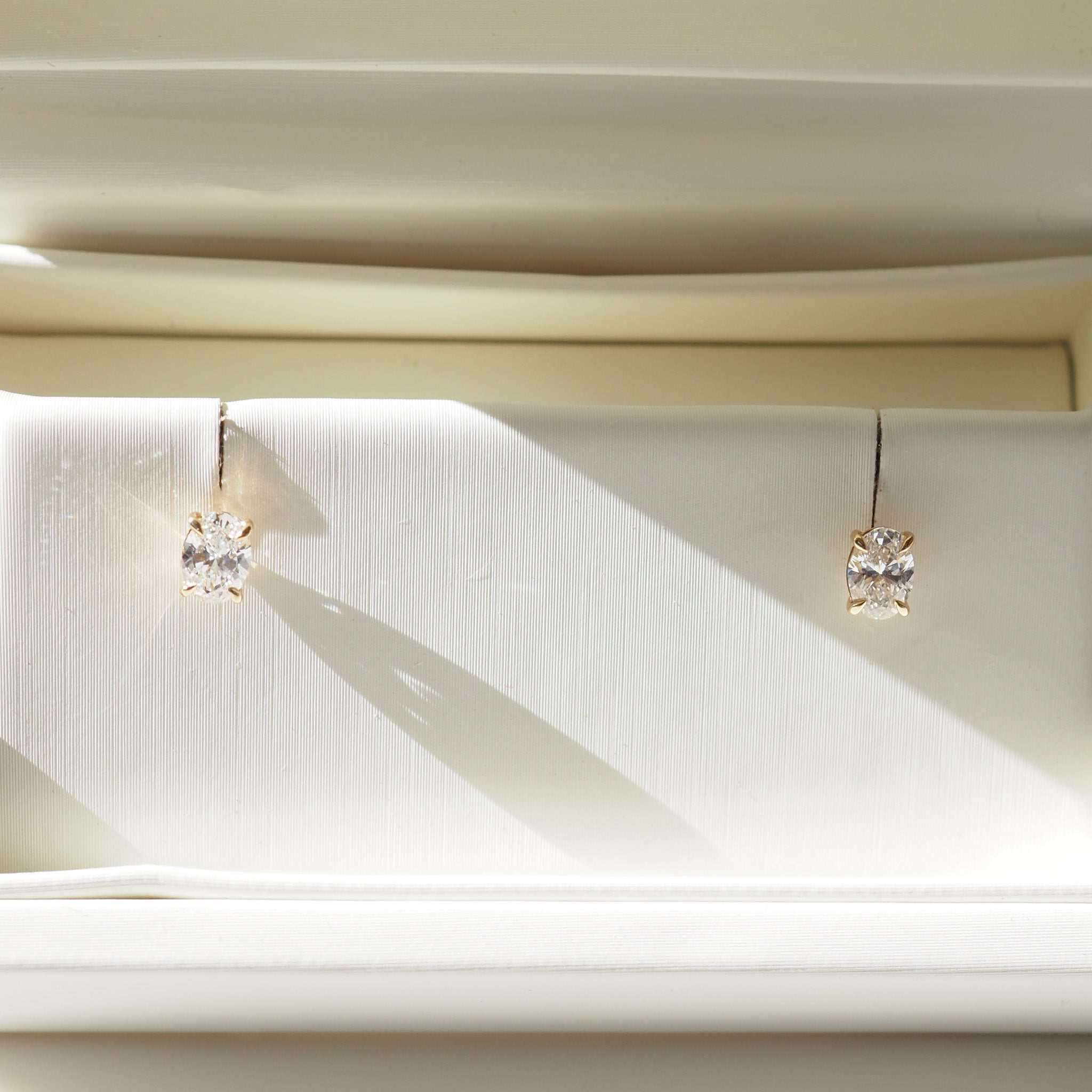 Clara Studs | 1.06ct Round Lab-Grown Diamond Earrings