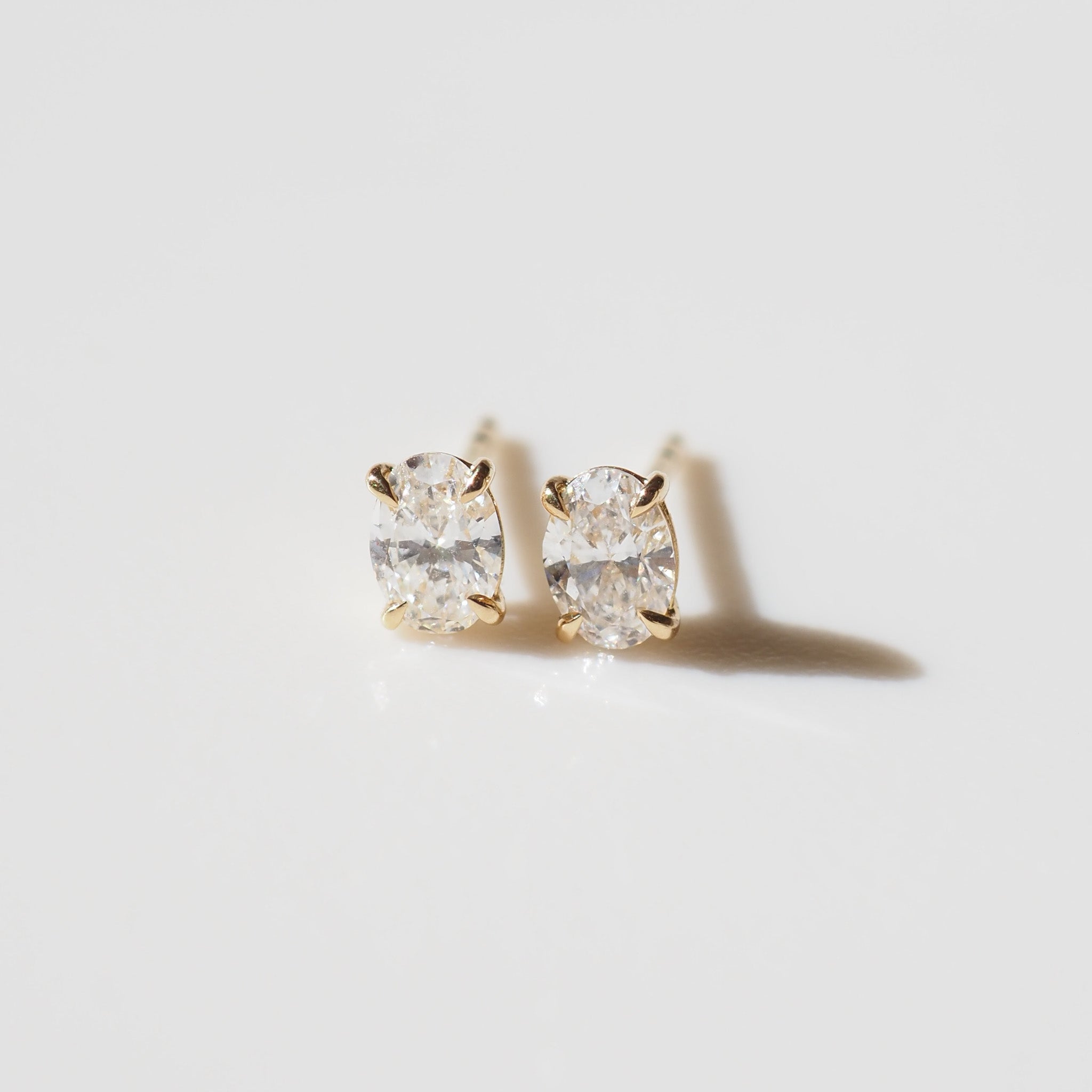 Clara Studs | 1.06ct Round Lab-Grown Diamond Earrings