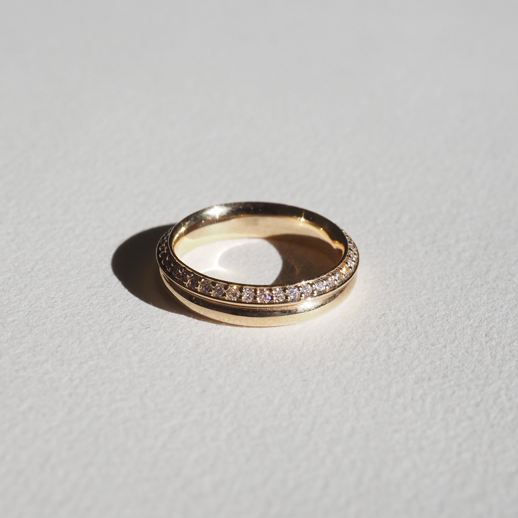 Stella Ring | Archive Round Diamond Wedding Ring