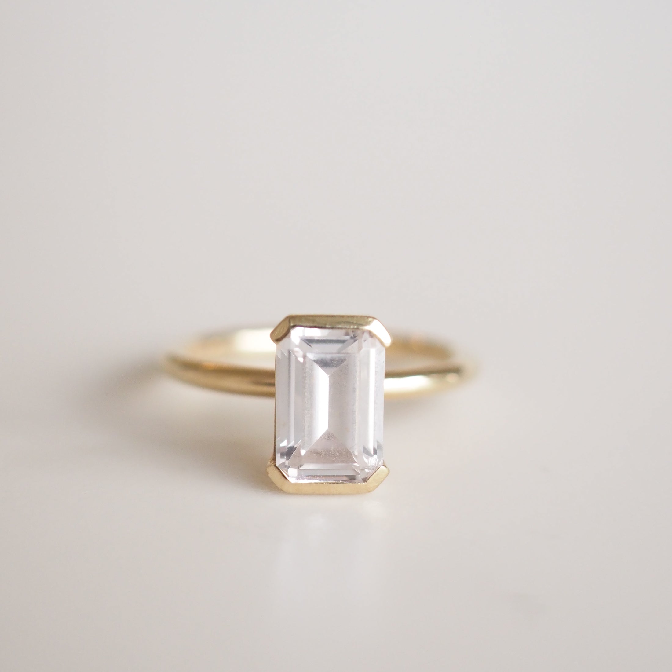 Evie Ring | 2ct Cubic Zirconia Proposal Ring