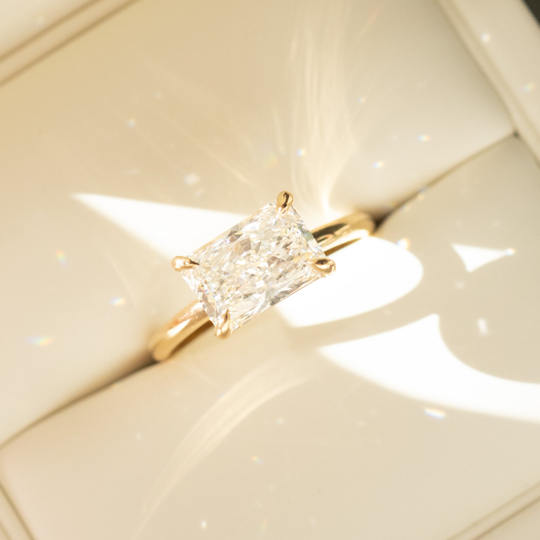 Rai | 2ct Radiant Lab-Grown Diamond Ring