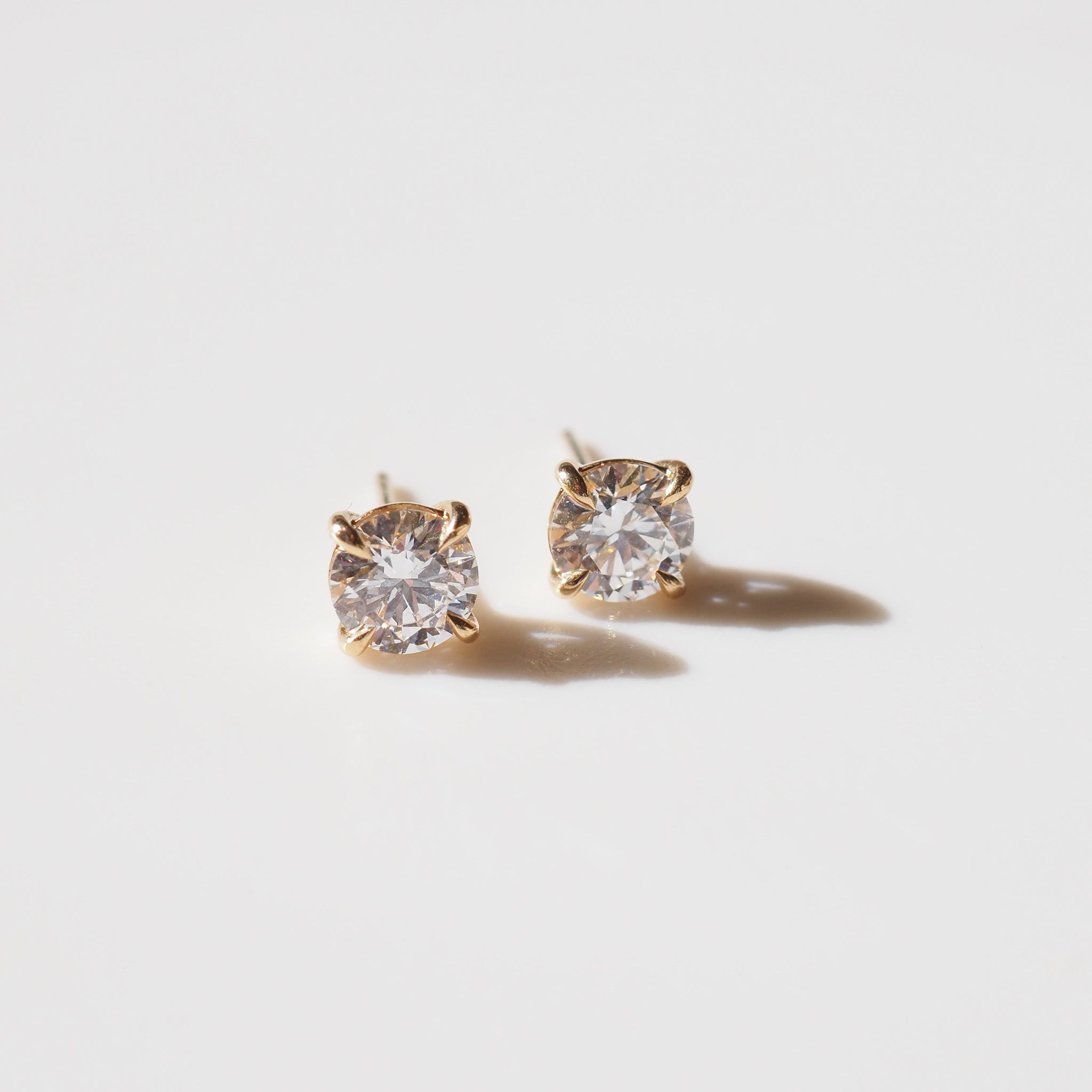 Cleo Studs | 1.5ct Round Lab-Grown Diamond Earrings
