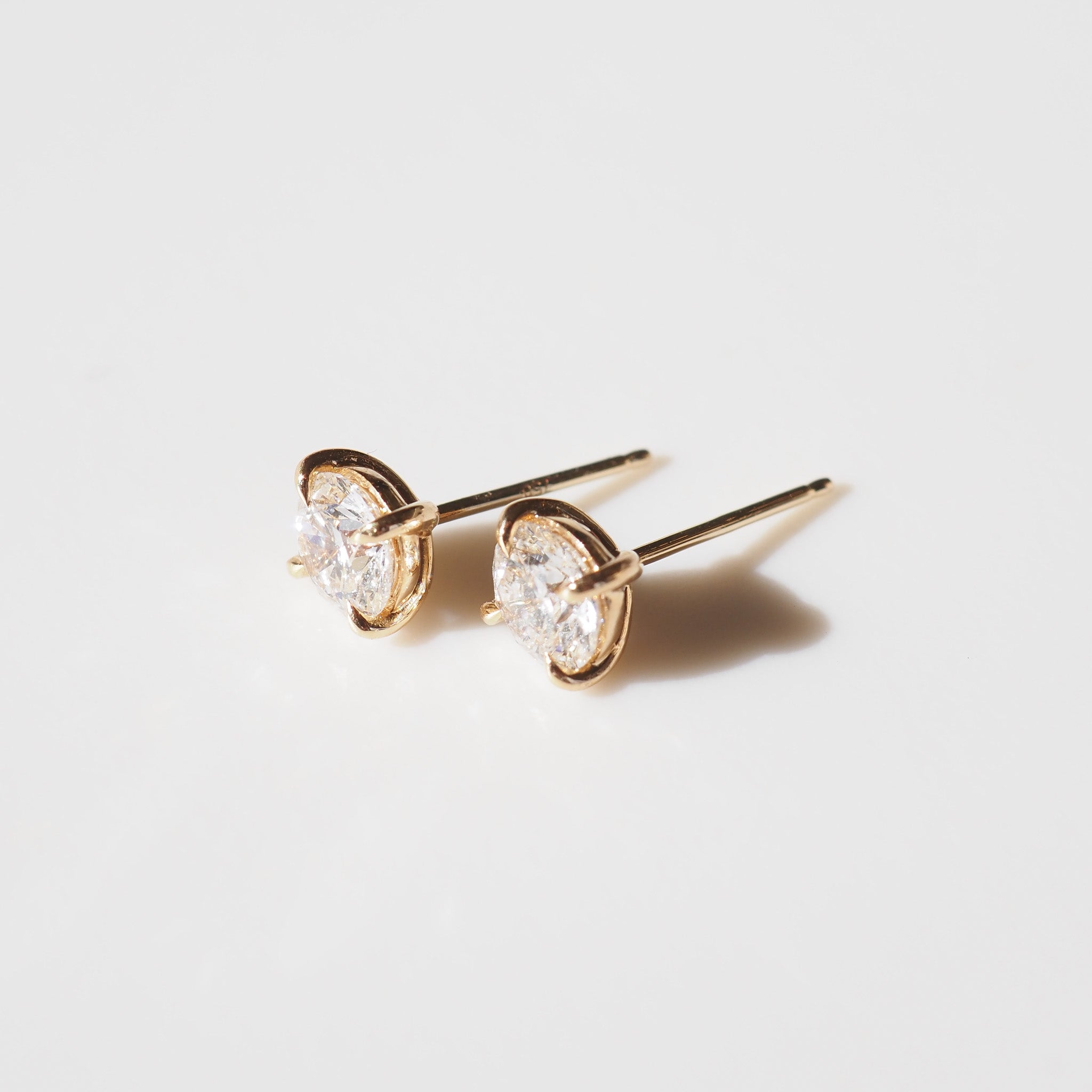 Cleo Studs | 1.5ct Round Lab-Grown Diamond Earrings