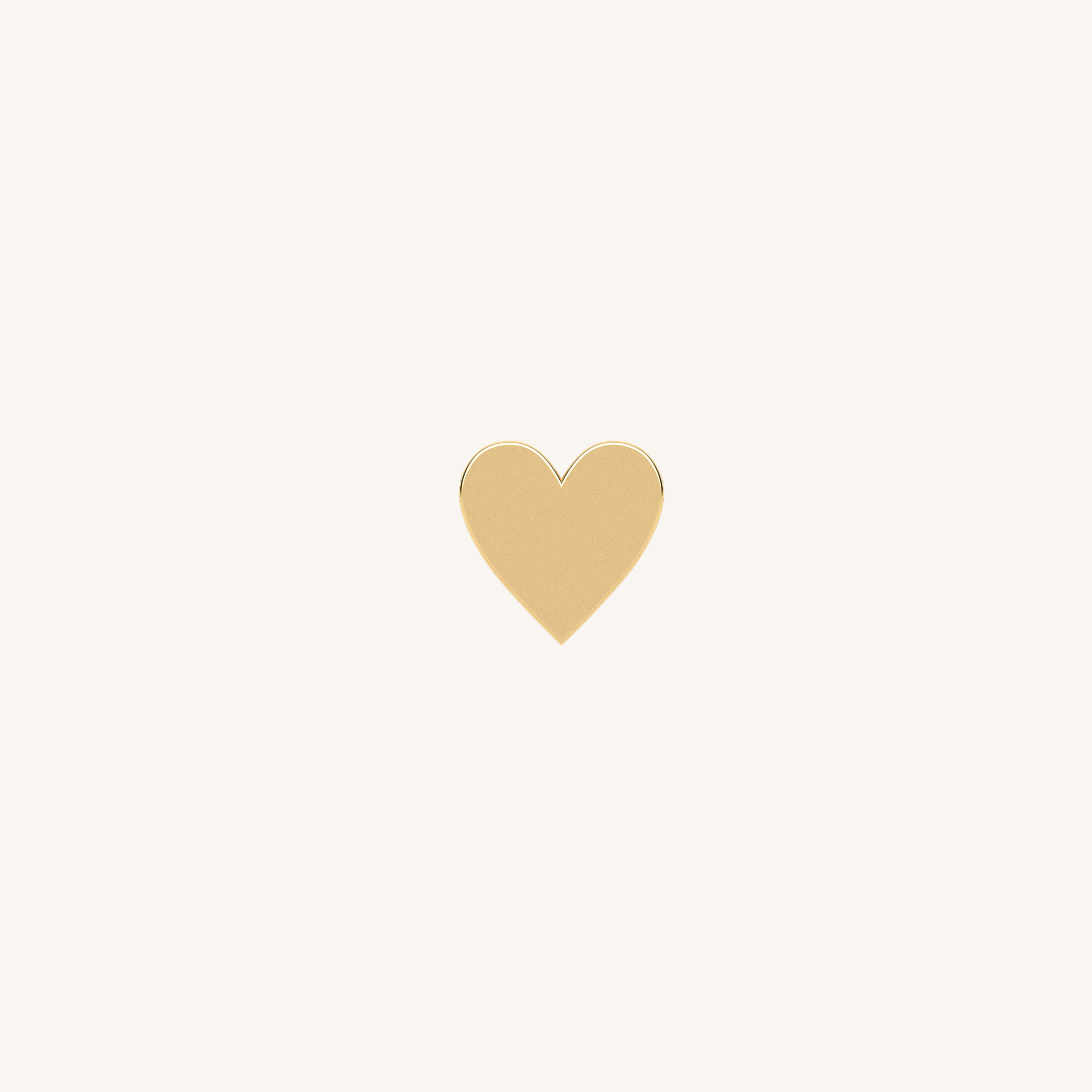 Tiny & Micro Heart Charm | Add To Your Piece