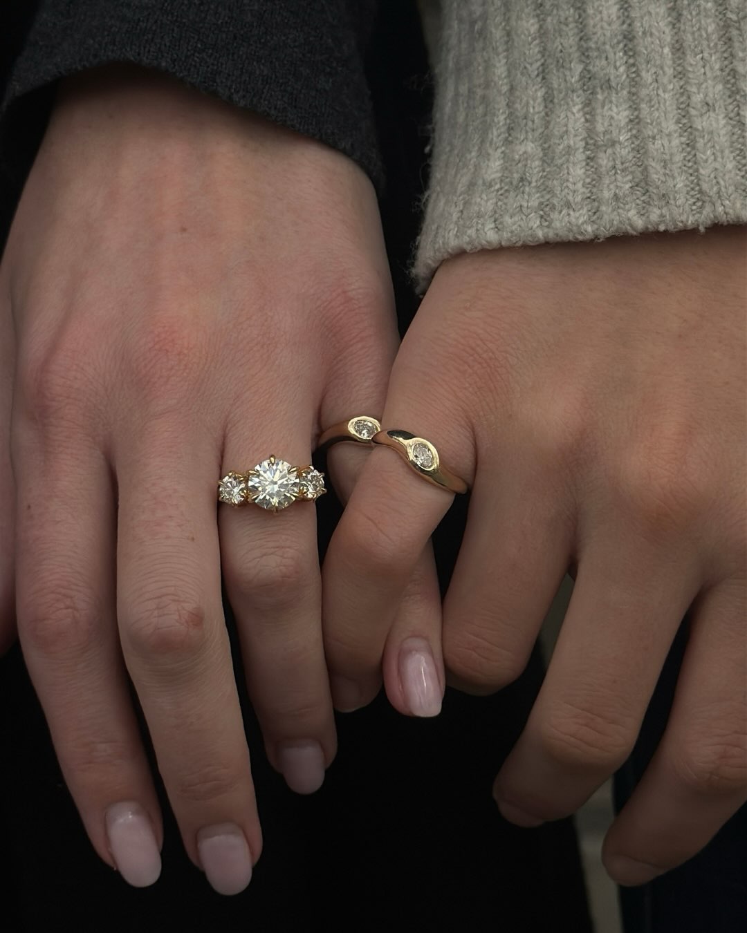 Mini Riva Signet | Oval Lab-Grown Diamond Ring